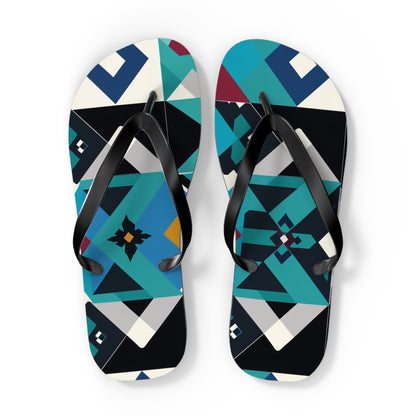 Tile Courtyard Flip Flops