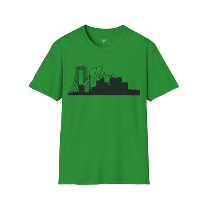 Tehran Skyline Unisex T-Shirt