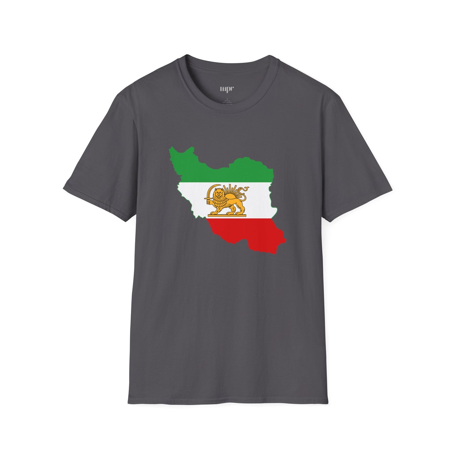 Iran Map Lion and Sun T-Shirt