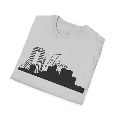 Tehran Skyline Unisex T-Shirt