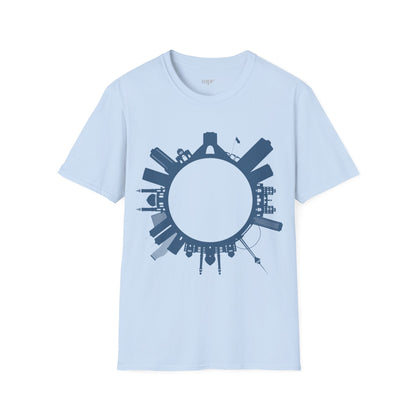 Tehran Skyline Unisex T-Shirt