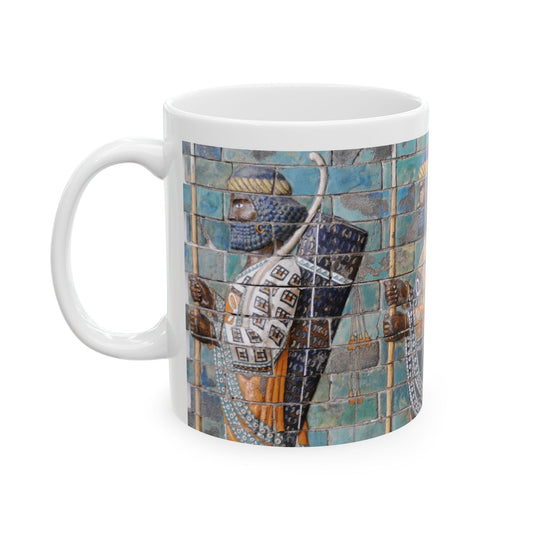 Immortals of Persepolis Ceramic Mug