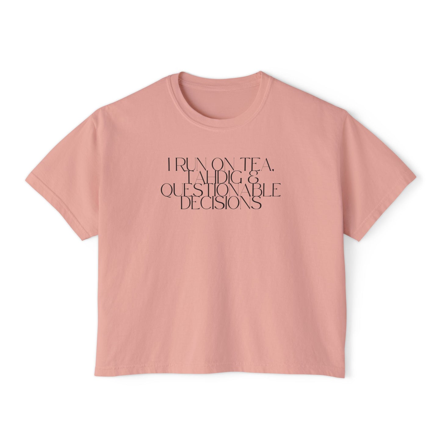 Chai & Tahdig Women's Boxy Tee