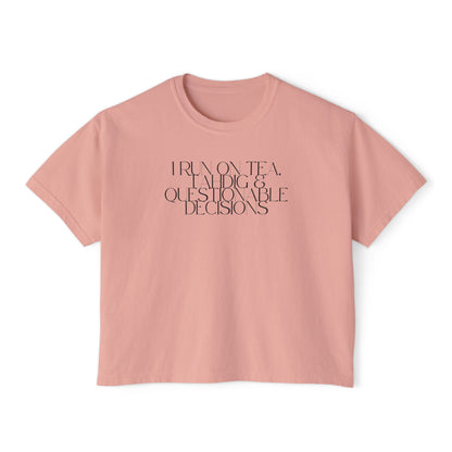 Chai & Tahdig Women's Boxy Tee