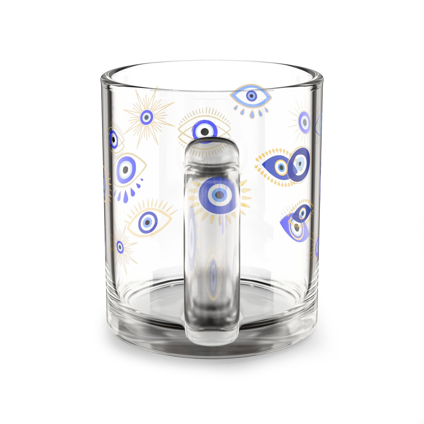 Evil Eye Glass Mug