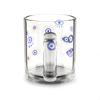 Evil Eye Glass Mug