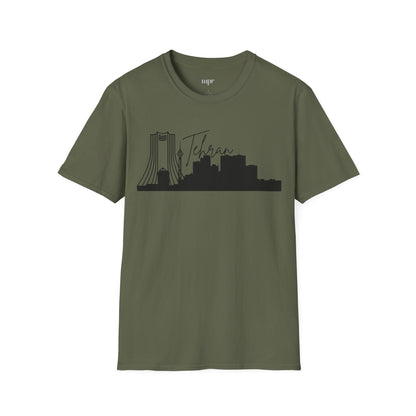 Tehran Skyline Unisex T-Shirt