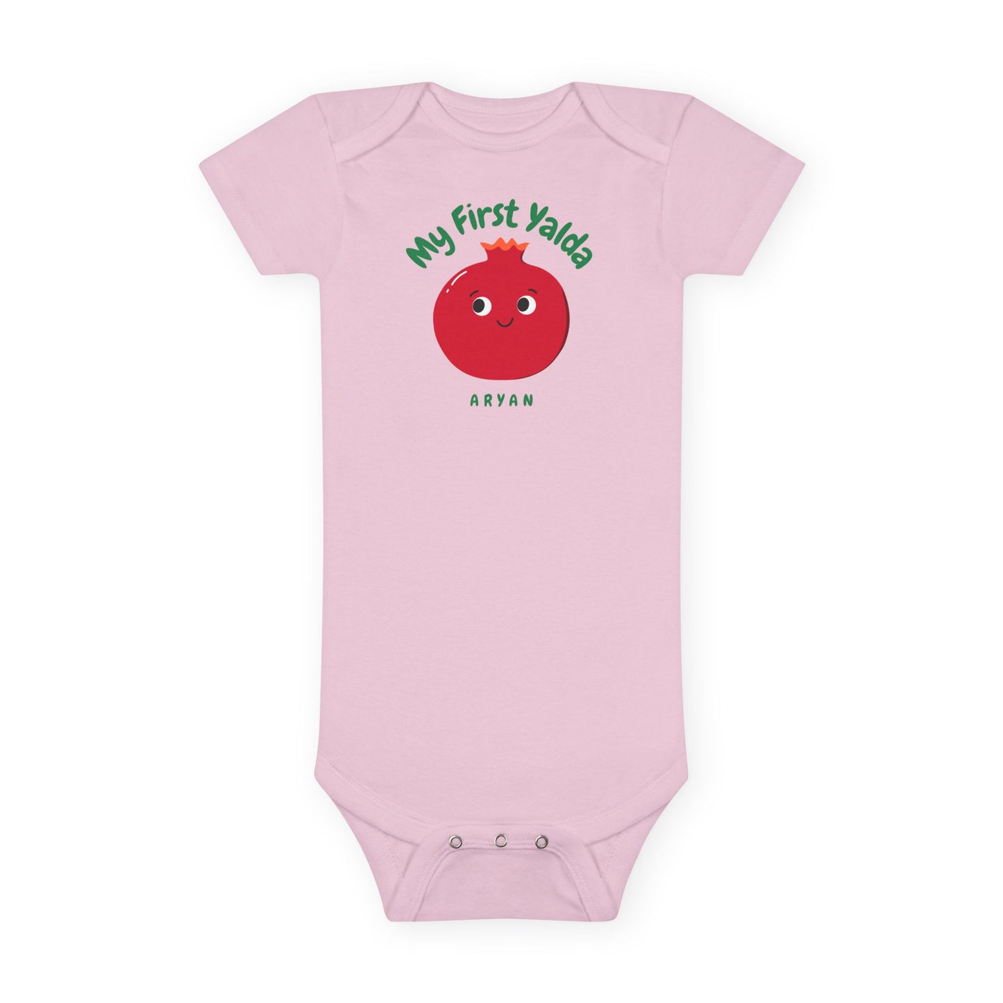 Personalized My First Yalda Baby Bodysuit
