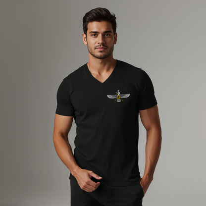 Farvahar Men's V-Neck Tee
