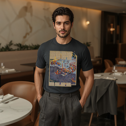 Fereydoun’s March – Shahnameh Unisex T-Shirt