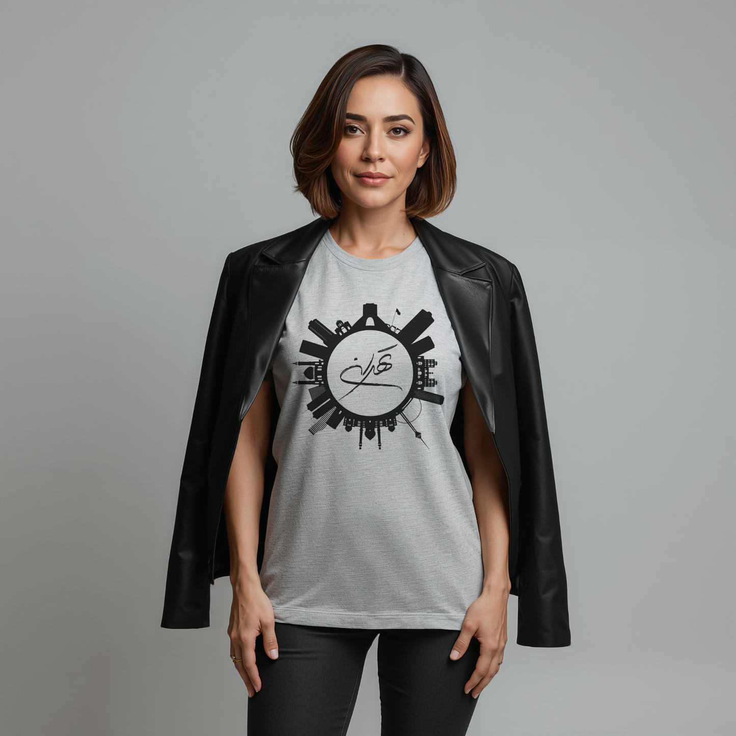 Tehran Skyline Unisex T-Shirt