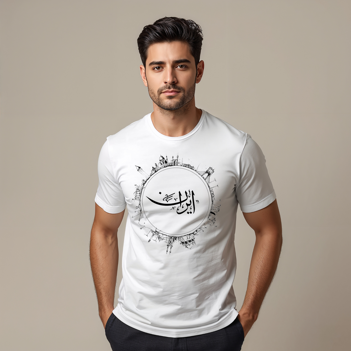 Iran Sketch Unisex T-Shirt