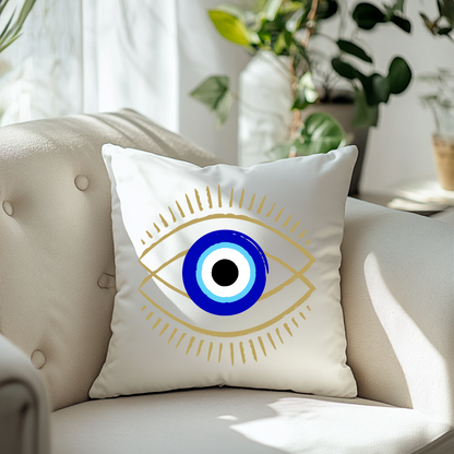 Evil Eye Decorative Pillow
