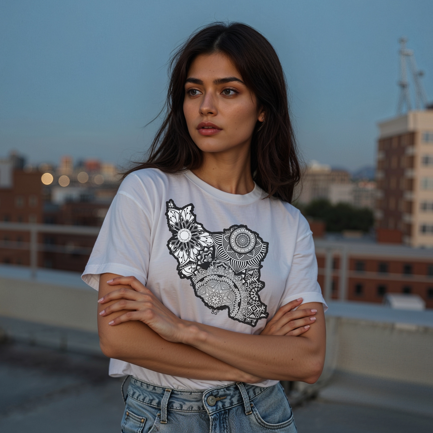 Iran Map Unisex T-shirt