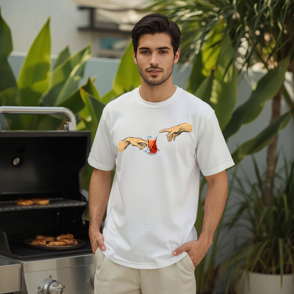 Adam, God and Chai Unisex T-Shirt